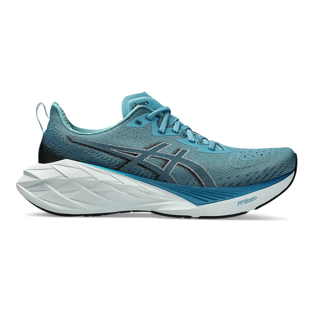 Men's Asics Novablast 4, Blue Teal/Evening Teal, 10.5 D Medium