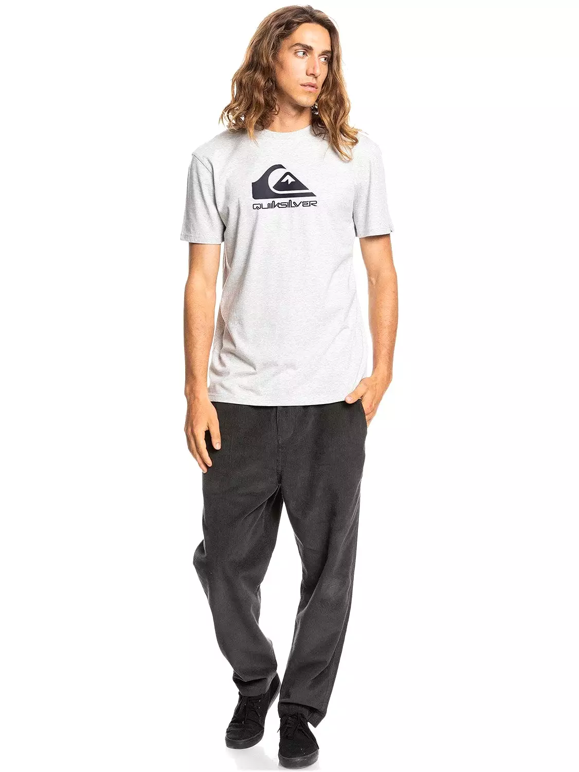 Men's Quiksilver Corp Logo T-Shirt