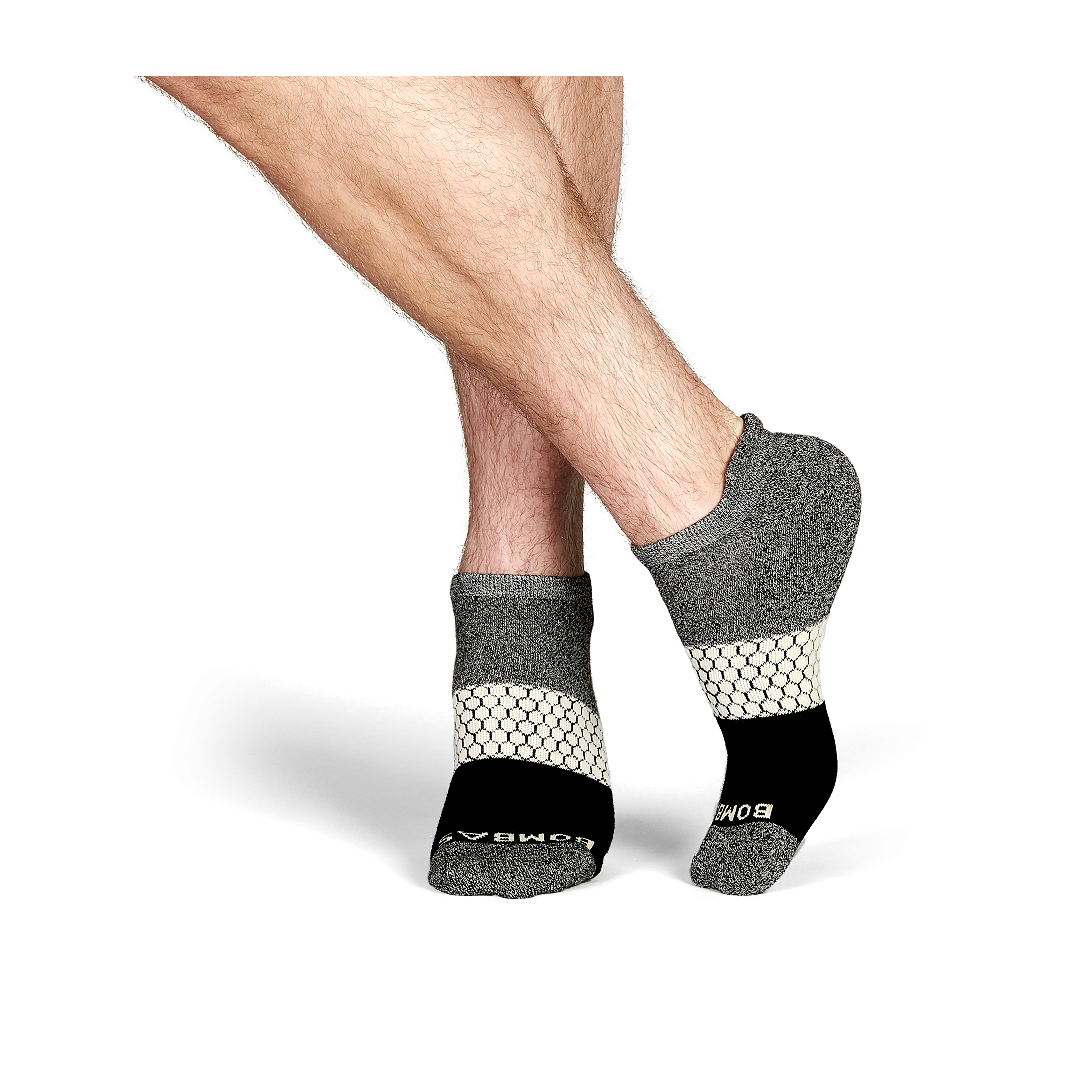 Men's Tri-Block Ankle Socks