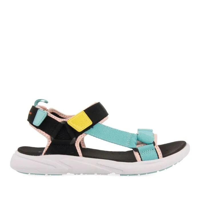 MULTICOLOR SANDALS WITH STRAPS AND ADJUSTABLE CLOSURE FOR WOMEN GROTTE