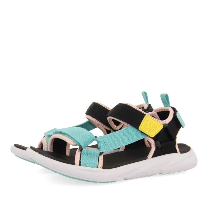 MULTICOLOR SANDALS WITH STRAPS AND ADJUSTABLE CLOSURE FOR WOMEN GROTTE