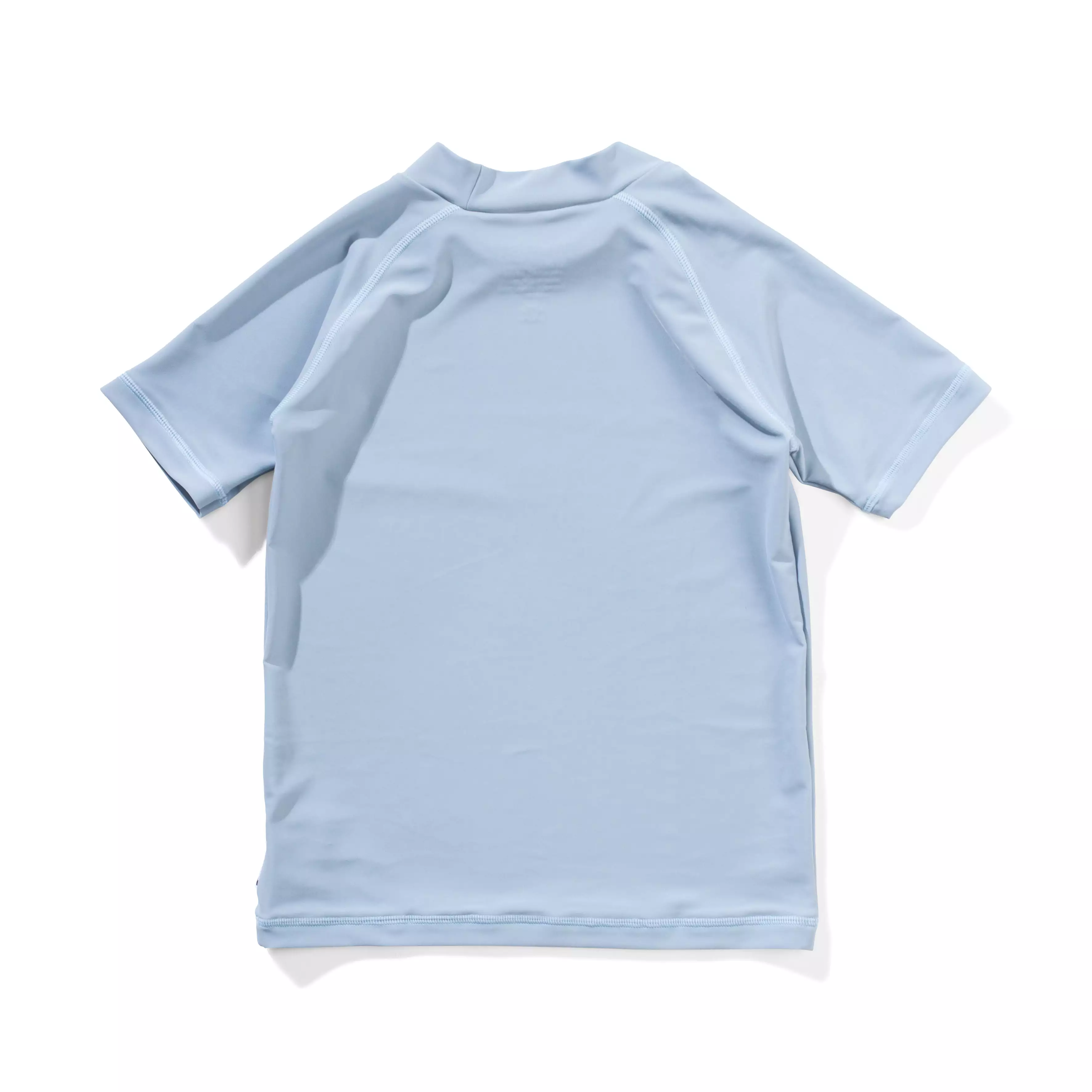 Munster Kids Logo SS Rash Shirt - Mid Blue