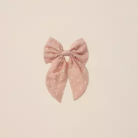 Noralee Oversized Bow in Rose