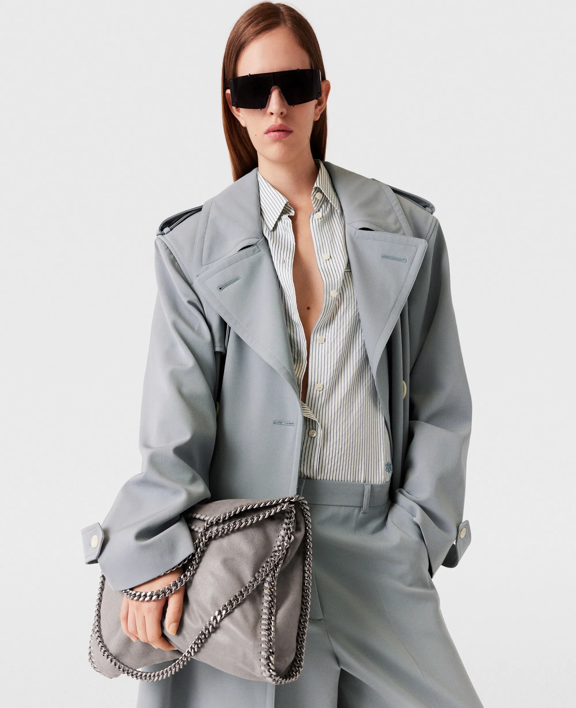 Oversized Belted Trench Coat