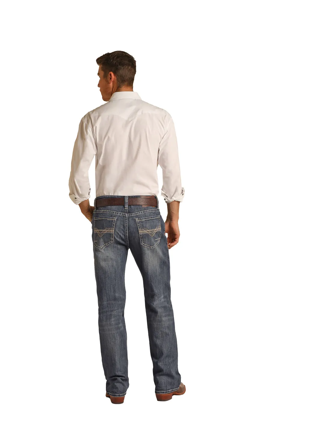 Panhandle Slim Mens Reflex Ivory Medium Vintage Jeans