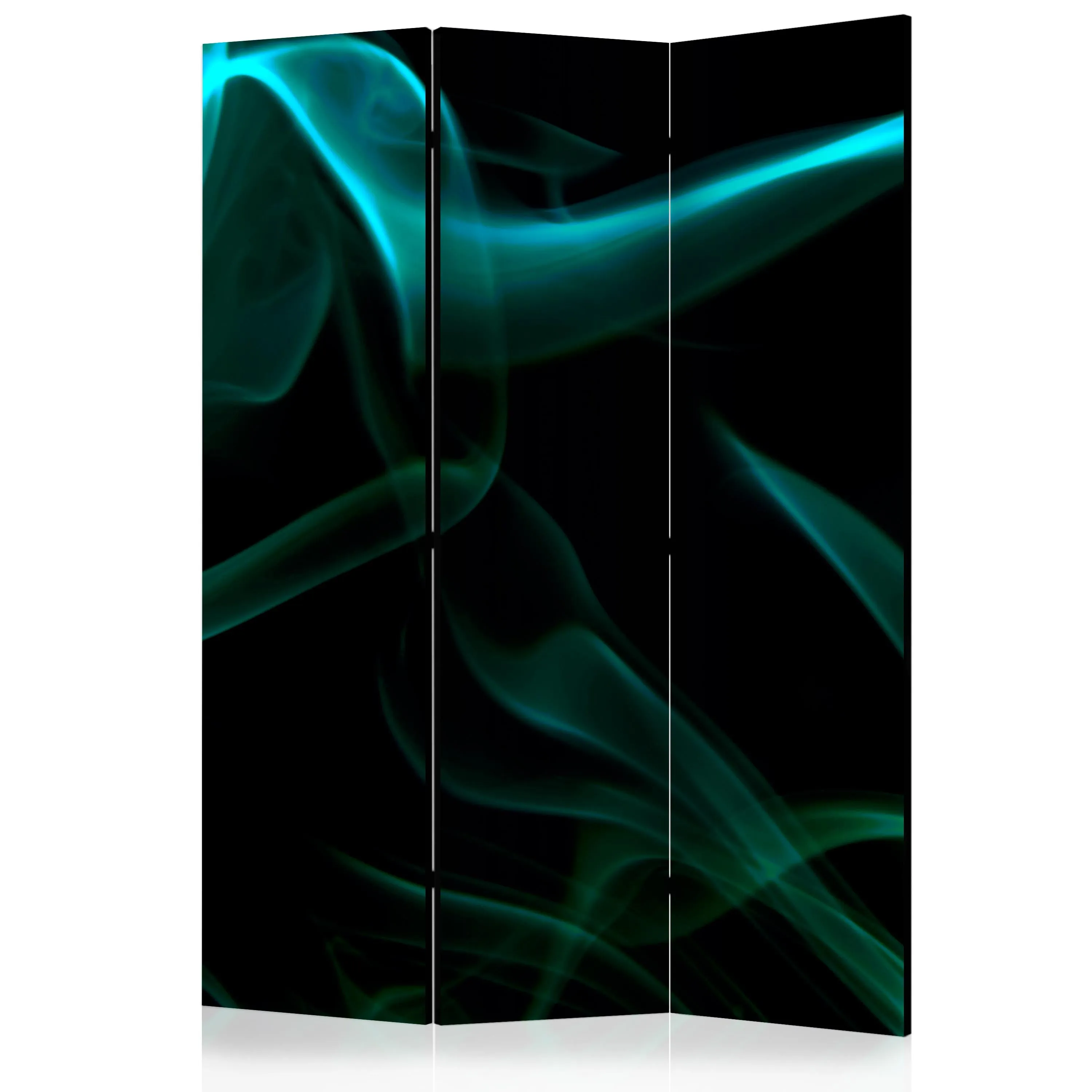 Paravento Blue smoke waves [Room Dividers]