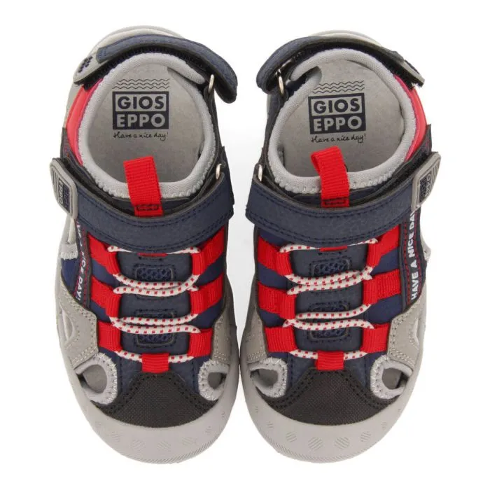 Parly boys grey sports sandals