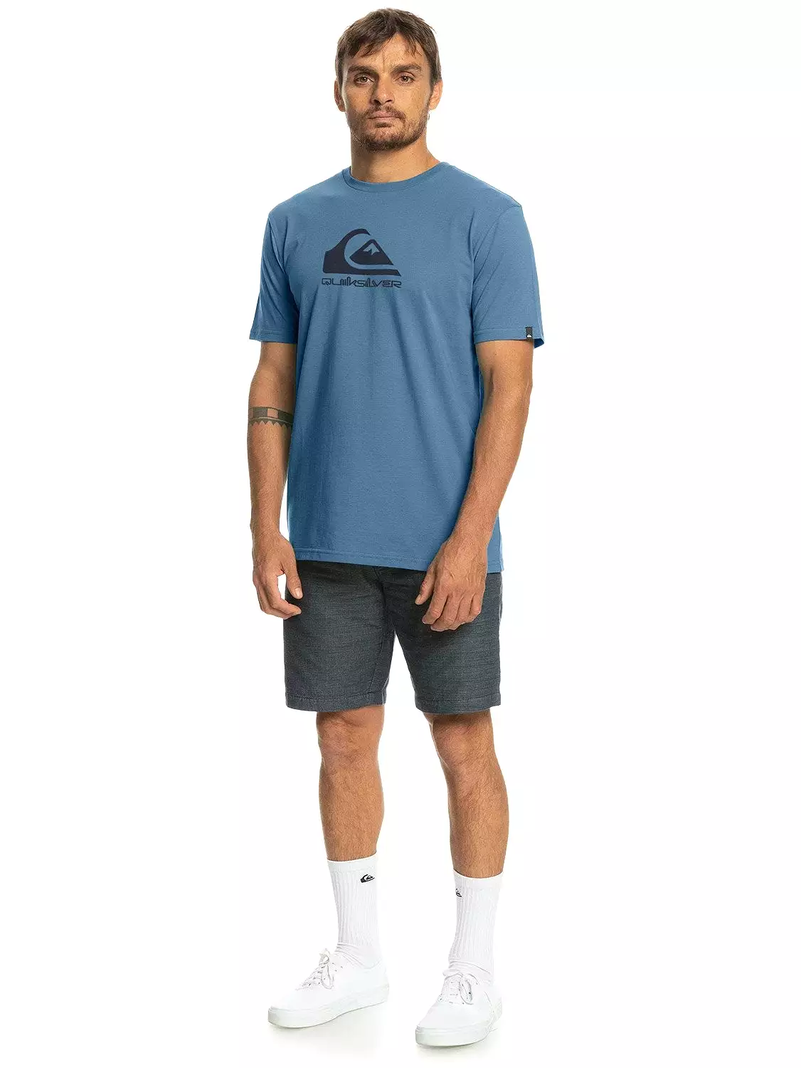 Quiksilver Mens Corp Logo T-Shirt