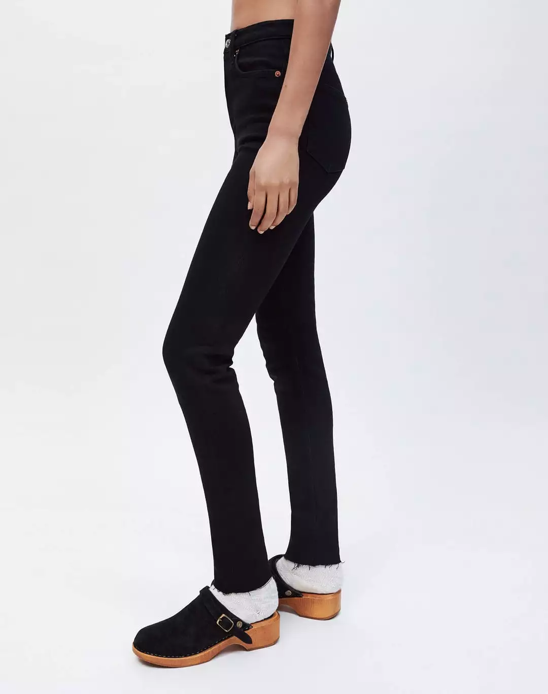 RE/DONE Extra Stretch High Rise Ankle Crop