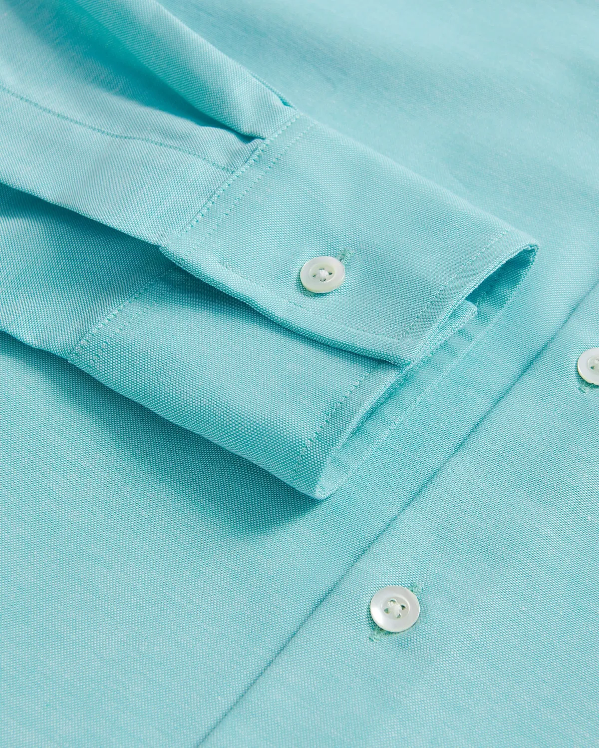 Richard James Textured Shirt Aqua