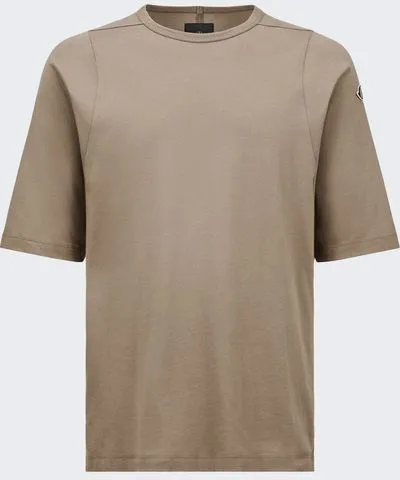 Rick Owens X Moncler Knitted Short Sleeve T-shirt Dust