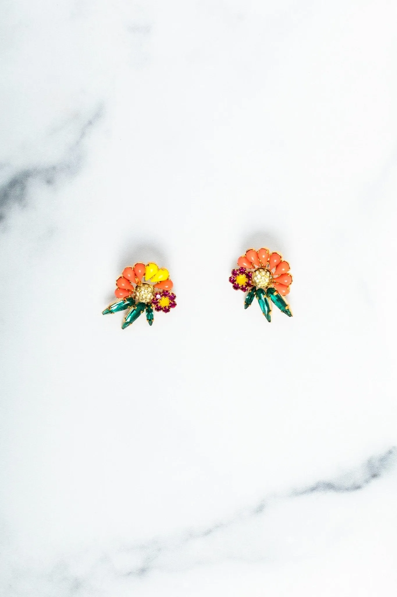 Rosette Earrings