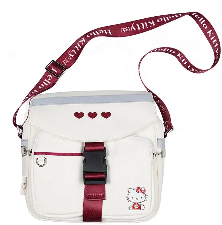 Sanrio collaboration shoulder bag jk 3 hearts bag