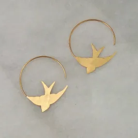 Shallow Hoops Earrings