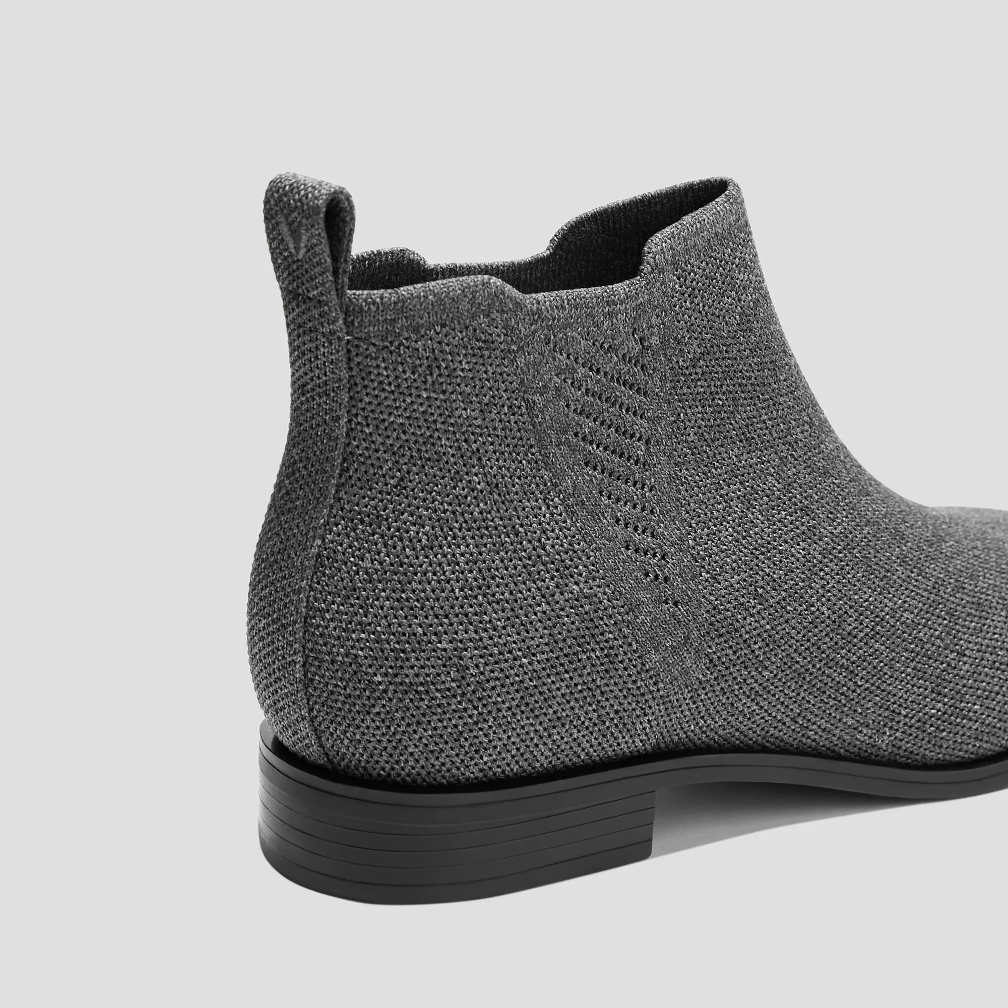   Slip-On Square-Toe Ankle Chelsea Boots (Ryan Slip-On)