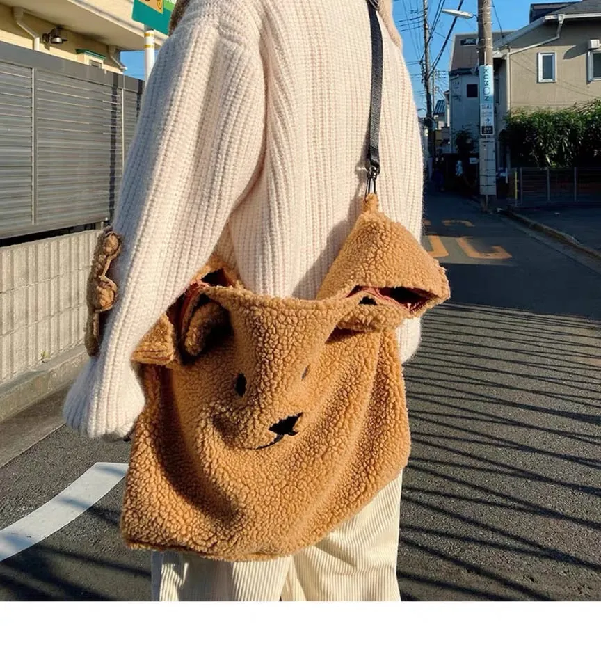 Smile bear bag