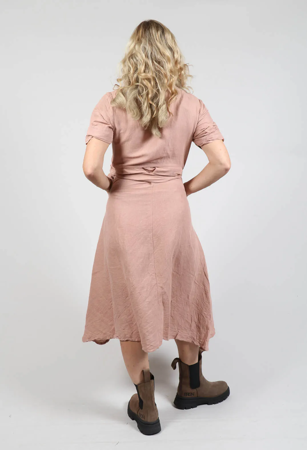 Stapelia Dress in Rose