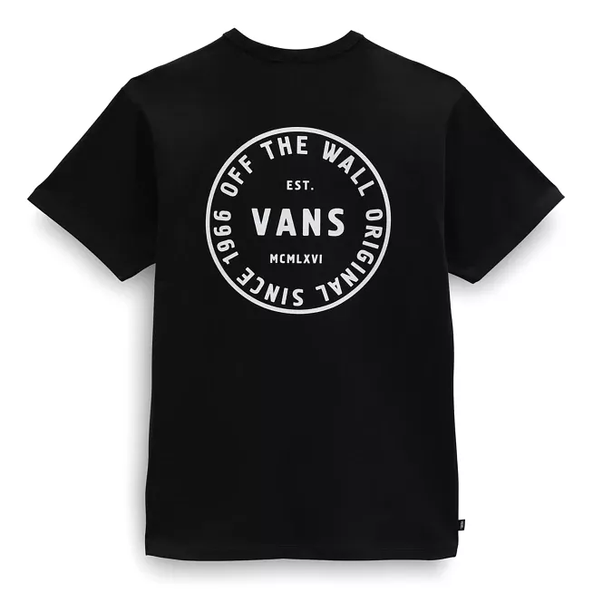 T-Shirt Vans Off The Wall Classic 10 Cent SS Black