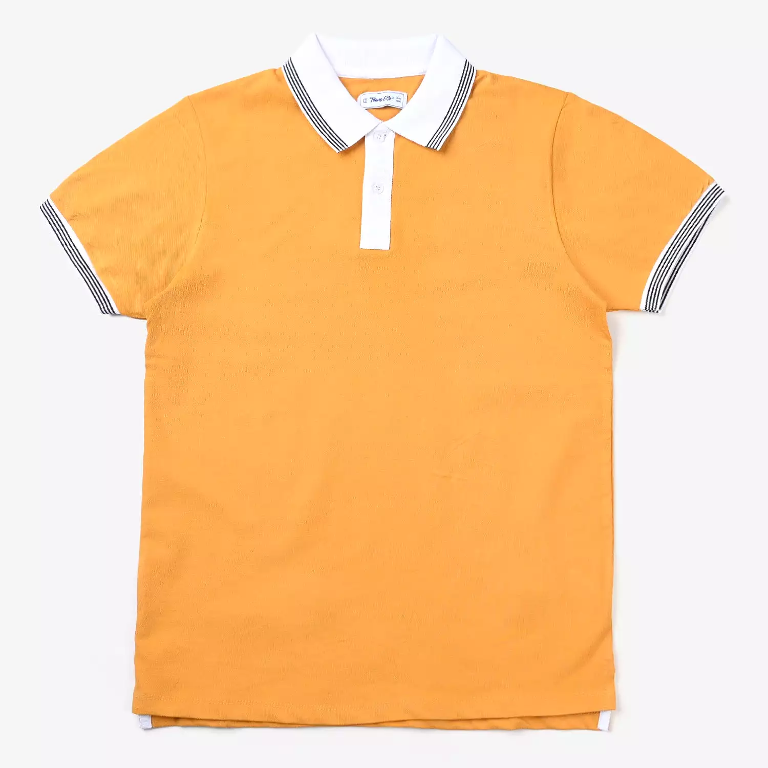 Teens Boys Lycra Pique Basic Polo-Autumn Bliss