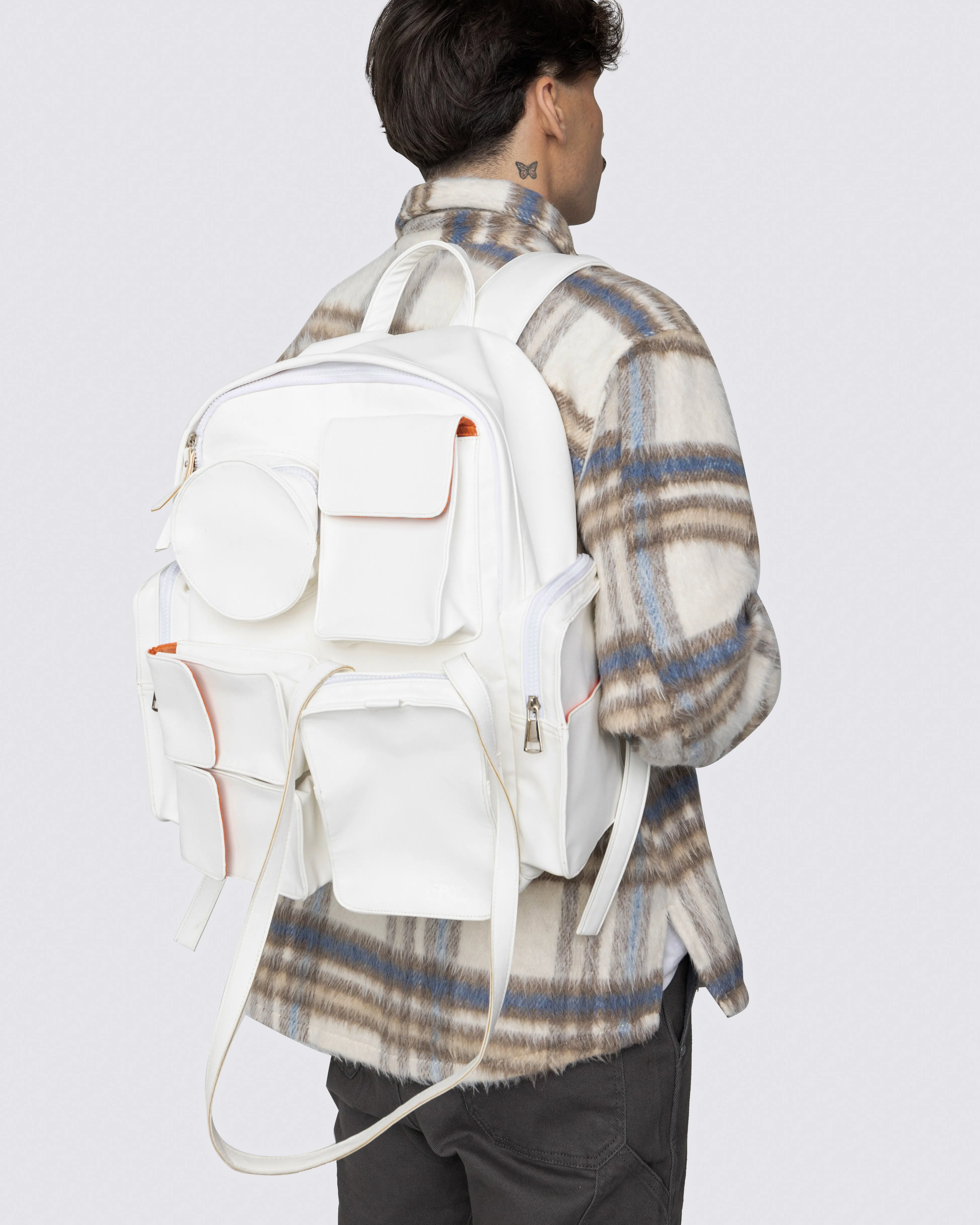 THE MODULAR BACKPACK-WHITE (LIMITED)