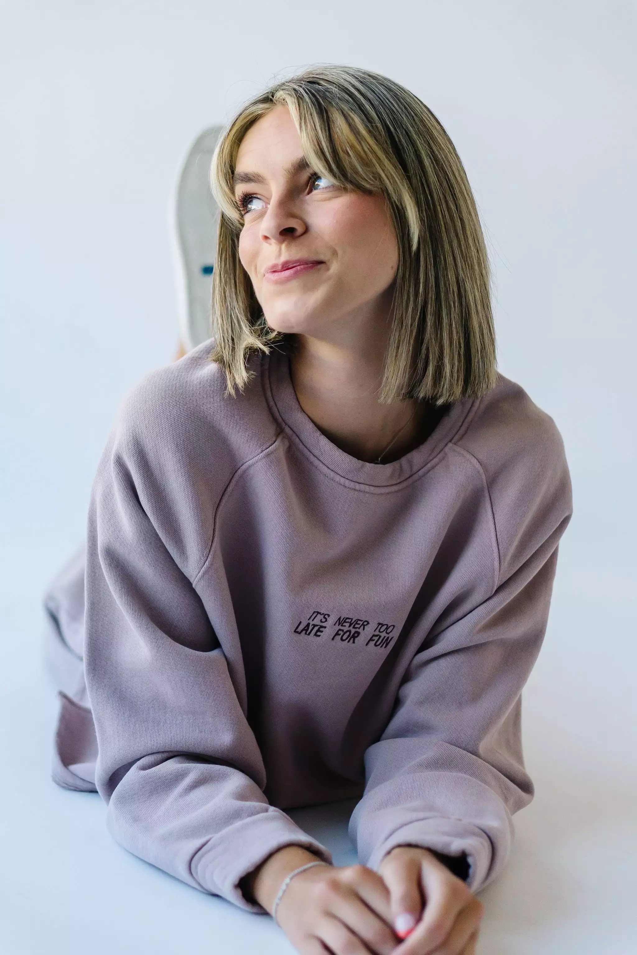 The Monique Pullover in Rose