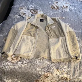 The North Face Women's Tan and Cream Jacket