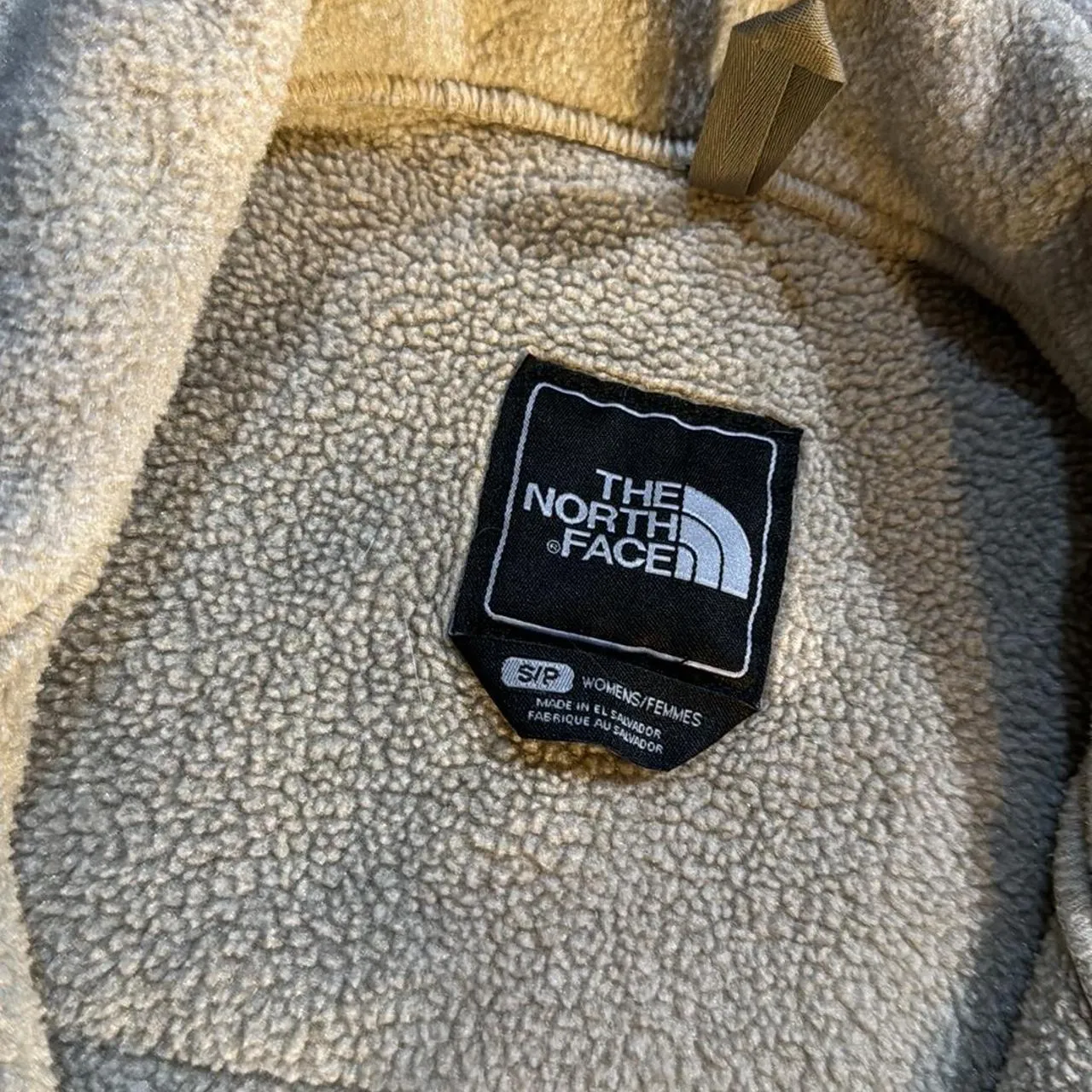 The North Face Women's Tan and Cream Jacket