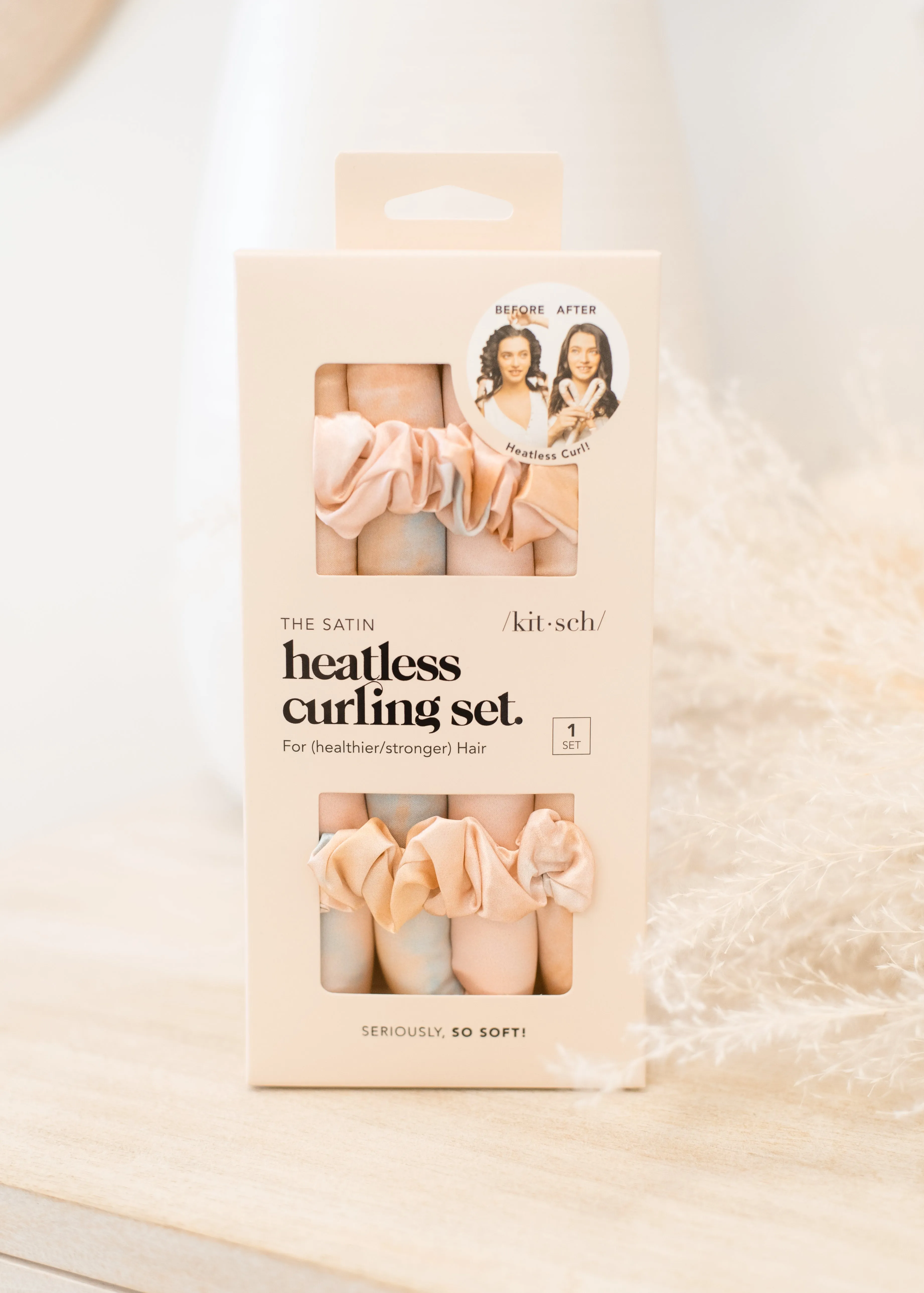 The Satin Heatless Curling Set