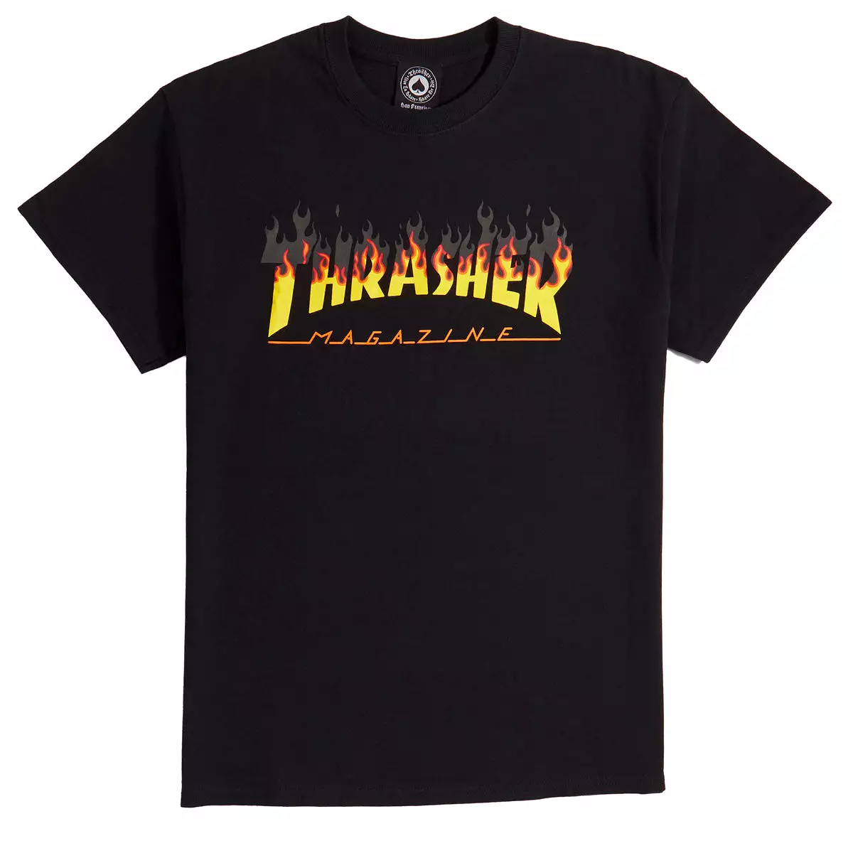 THRASHER T-SHIRT BARBECUE SS BLACK