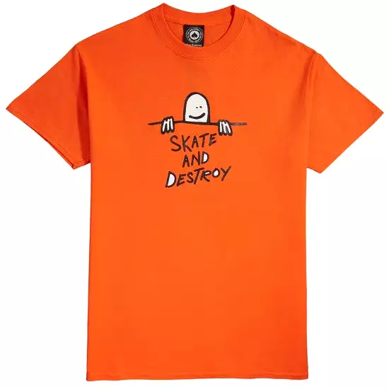 THRASHER T-SHIRT GONZ SAD LOGO SS ORANGE