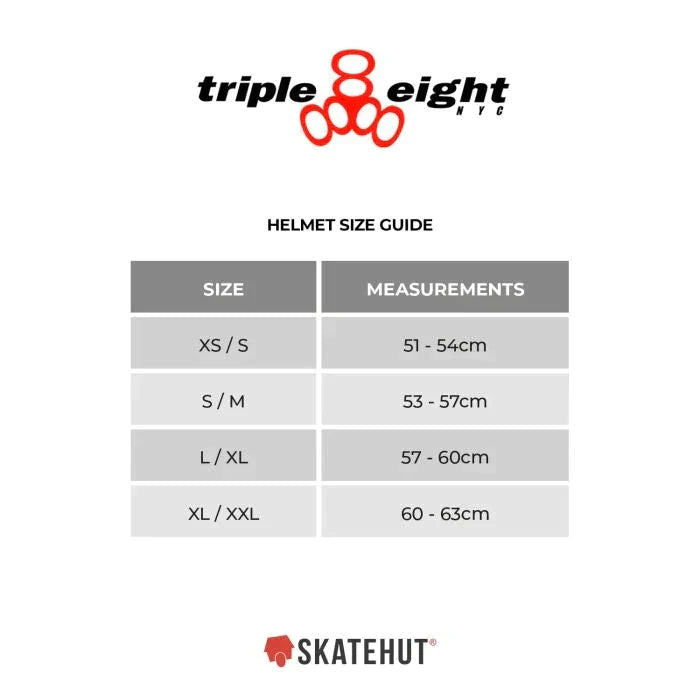 Triple 8 THE Certified Helmet SS Black Rubber