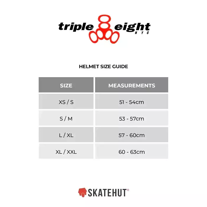 Triple 8 THE Certified Helmet SS Black Rubber