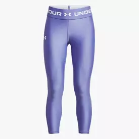 Under Armour Baja Blue/White HeatGear Armour Ankle Crop