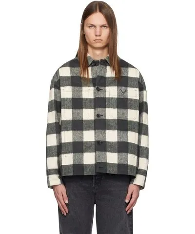 Valentino White Check Jacket