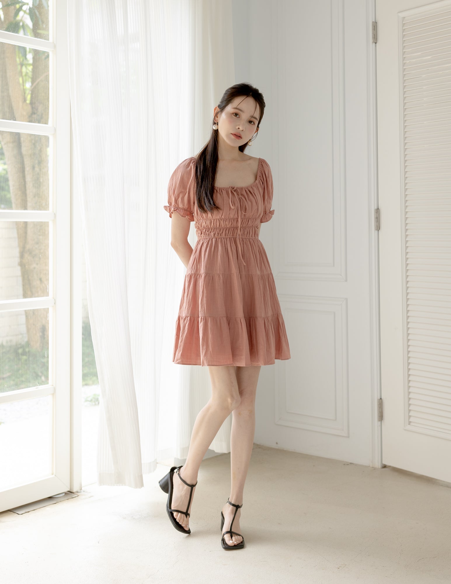 Vivianne Dress in Rose