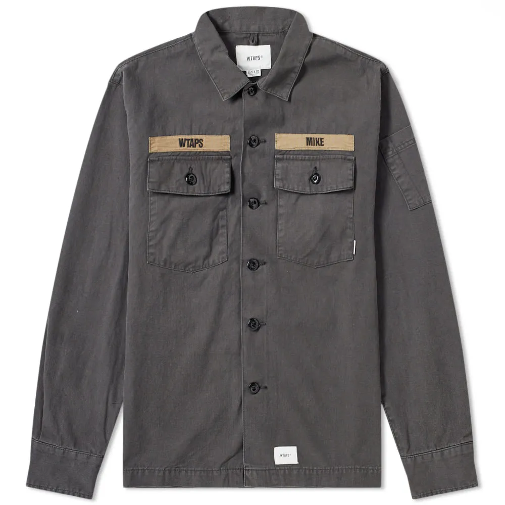 WTAPS Long Sleeve Buds 1 ShirtBlack